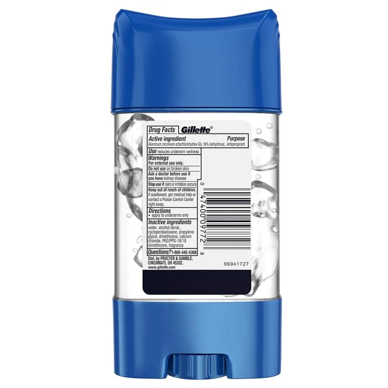 Gillette Antiperspirant