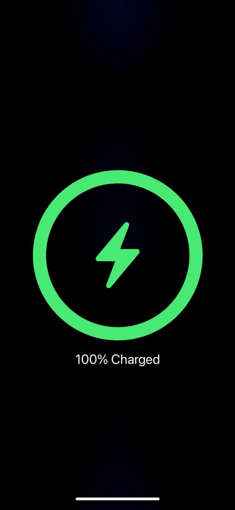 MagSafe Charger Connected