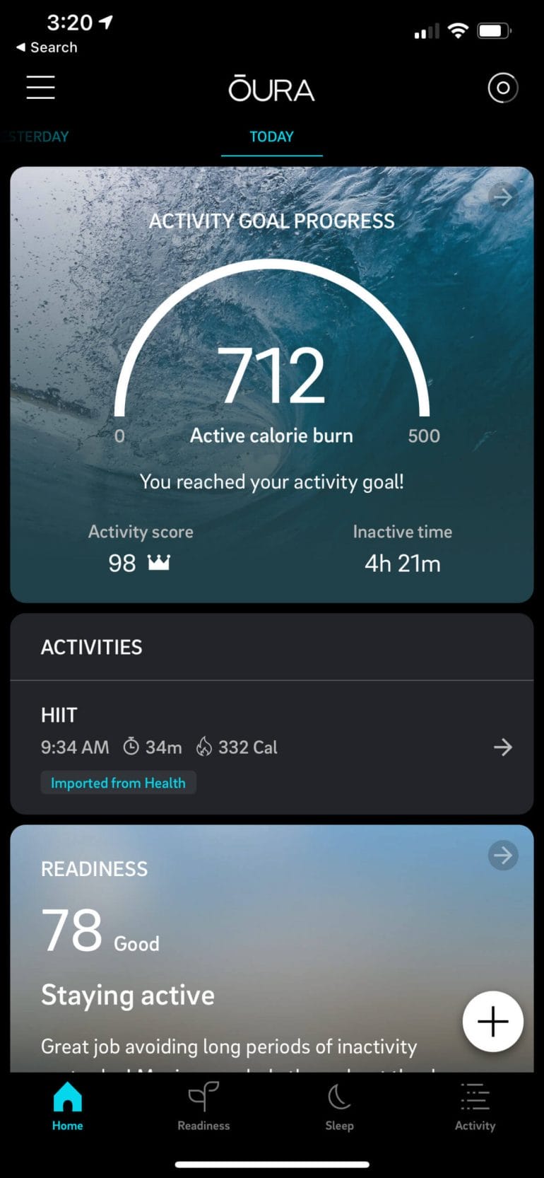 I've never paid too much attention to the Active Calorie Burn metric
