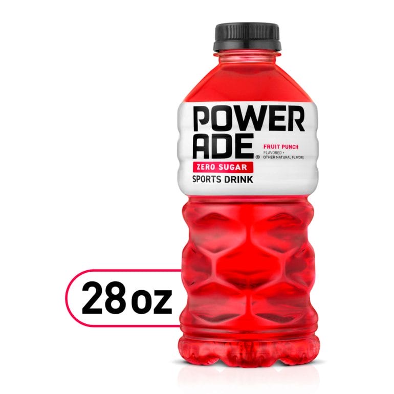 Powerade Zero Sugar has RED 40
