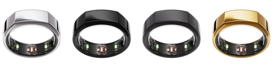 The Oura Ring 3 is available in several different finishes