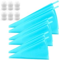 Reusable Silicone Piping Baking Cookie Cake Decorating Bags