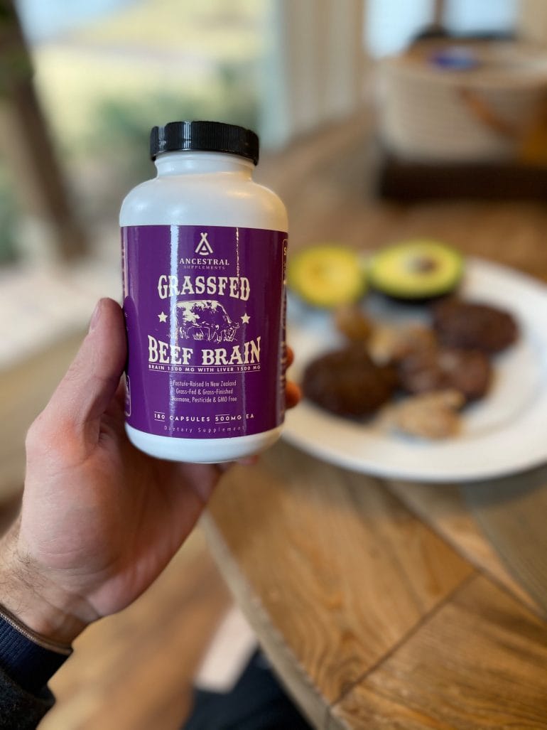 Ancestral Supplements - Grassfed Beef Brain