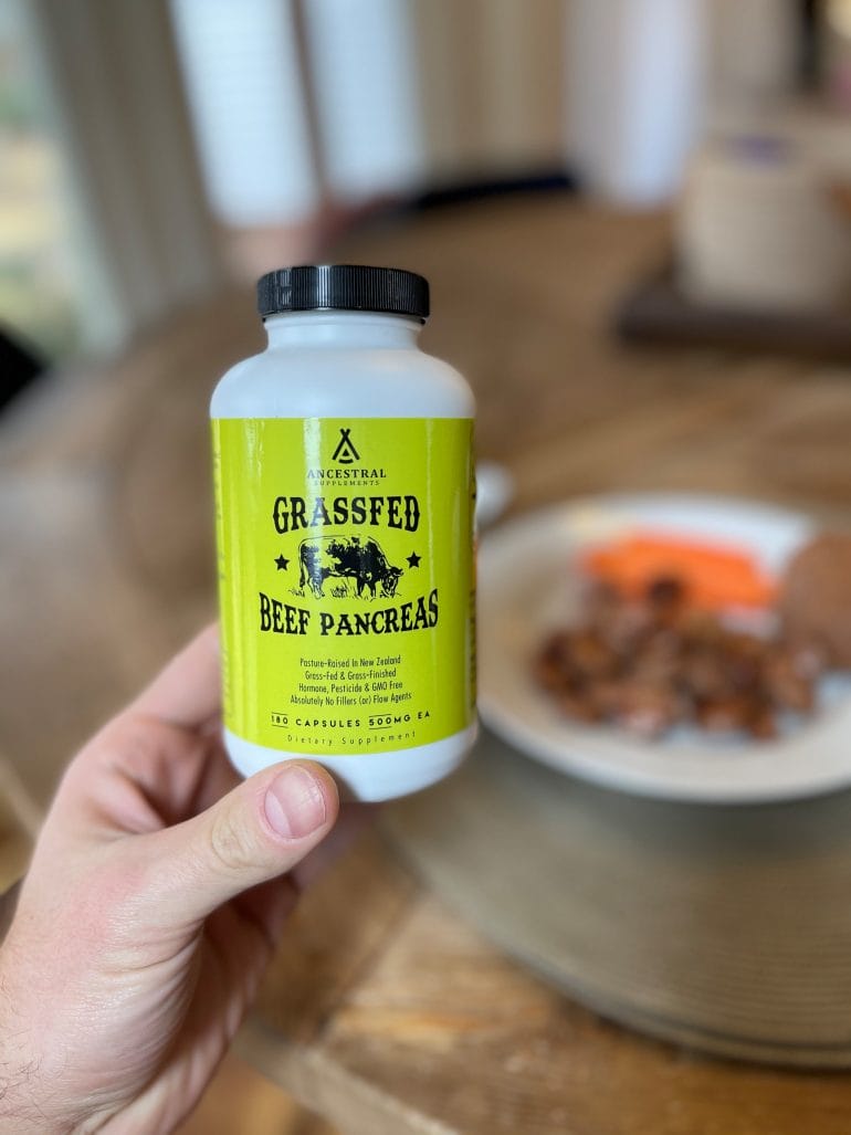 Ancestral Supplements - Grassfed Beef Pancreas