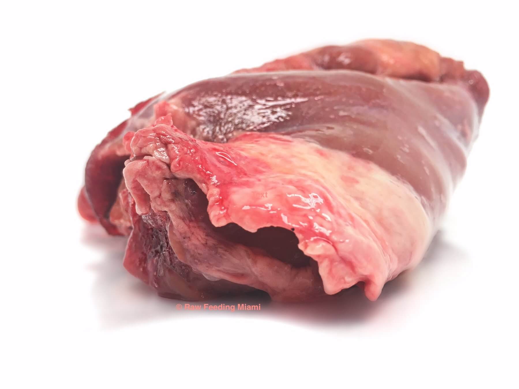 A picture of beef pancreas.