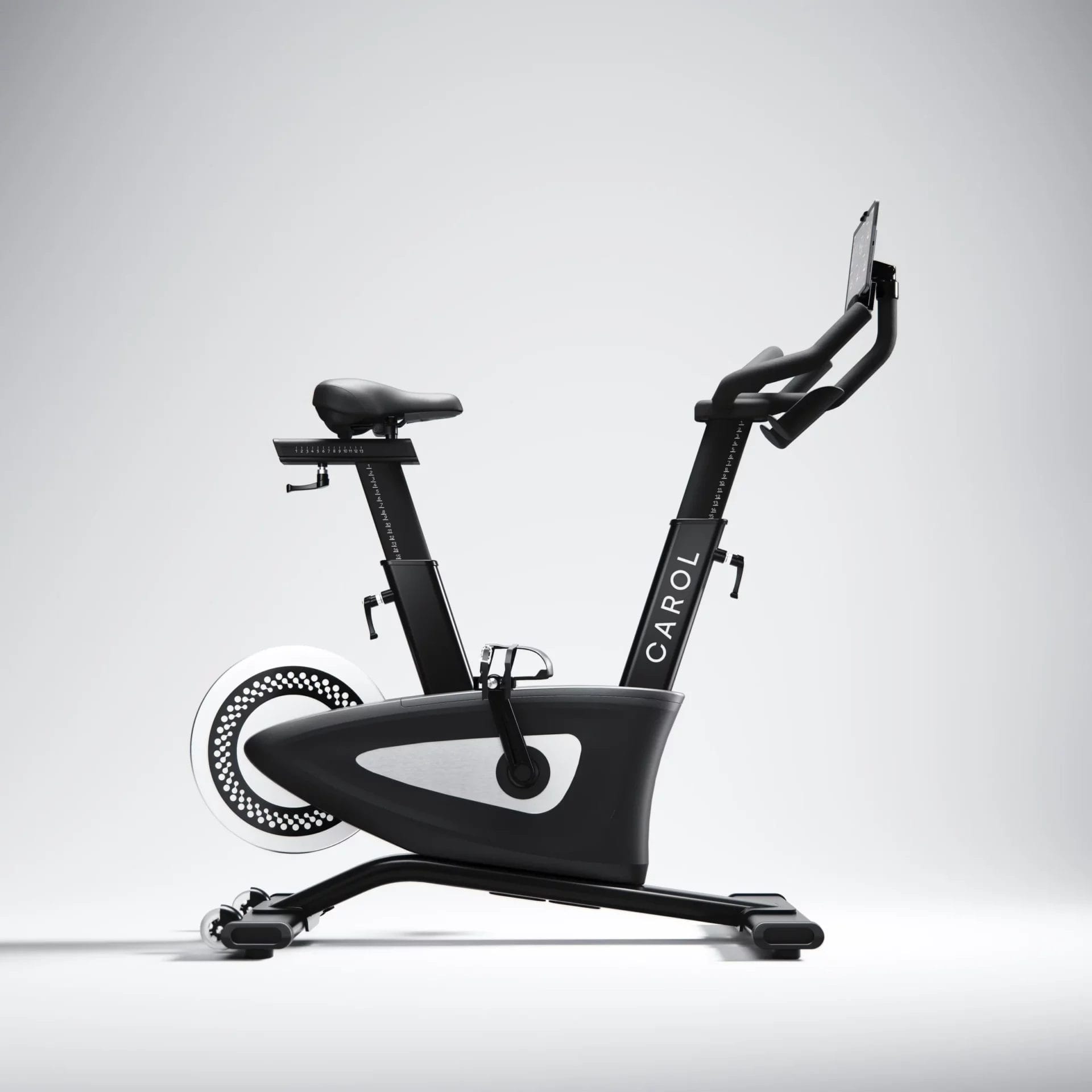 The CAROL Bike uses a commercial-grade steel frame.