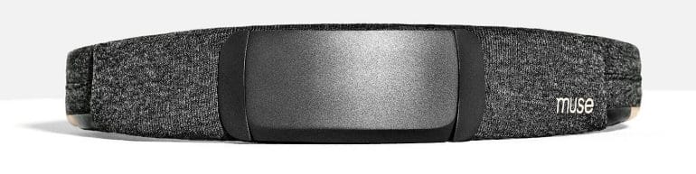 The Muse S brain-sensing headband.