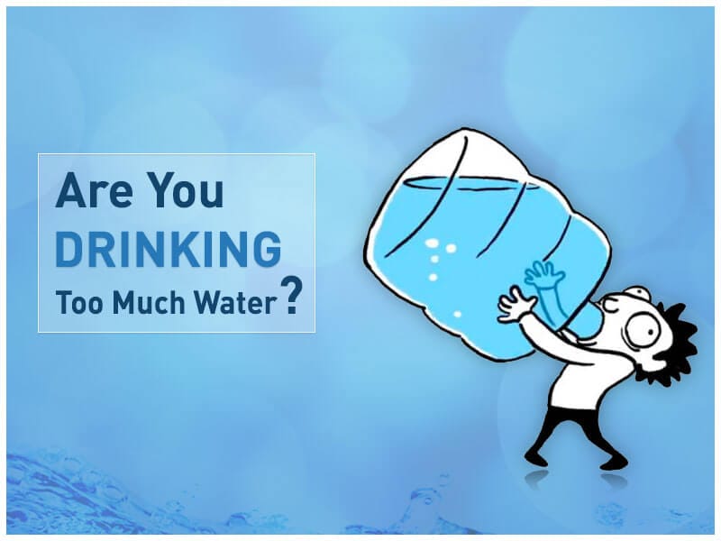 Are you drinking too much water?