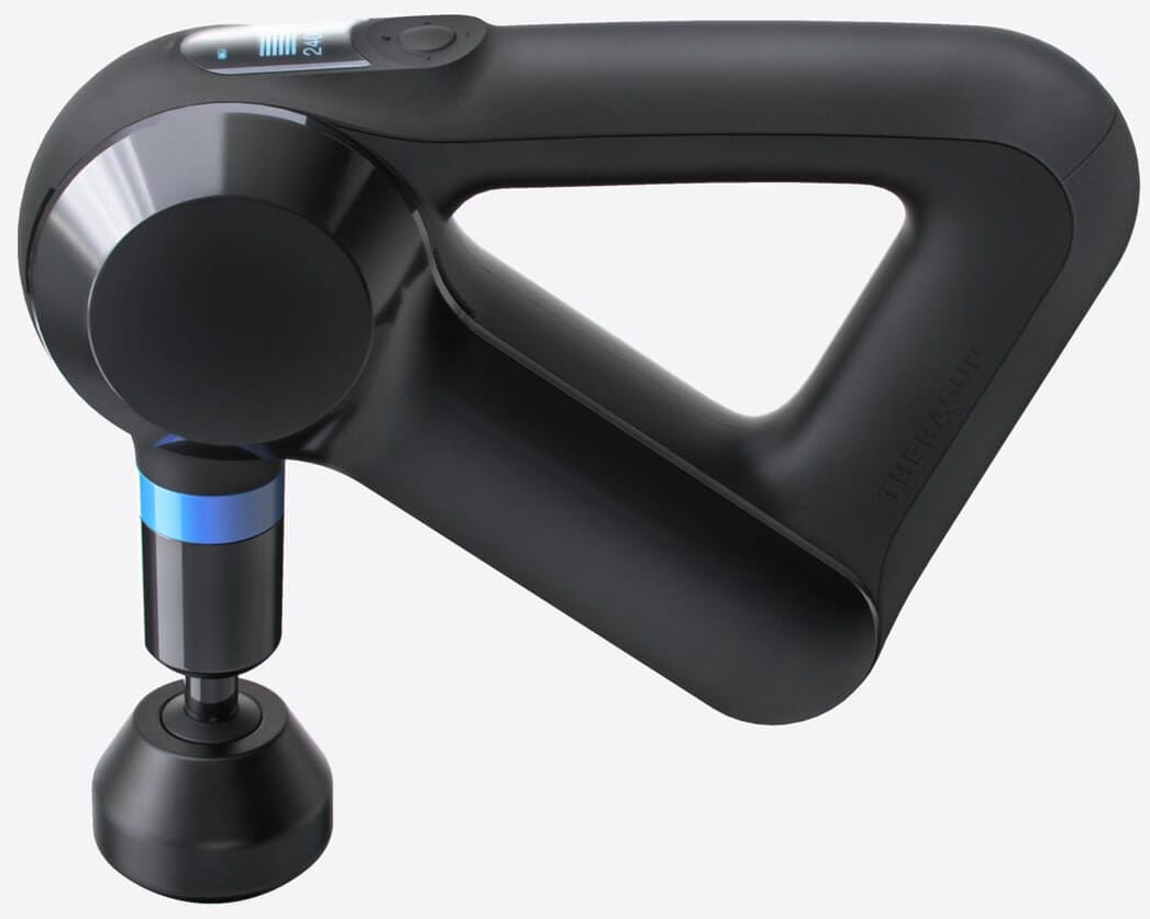 Black Theragun Elite Percussion Massage Gun.