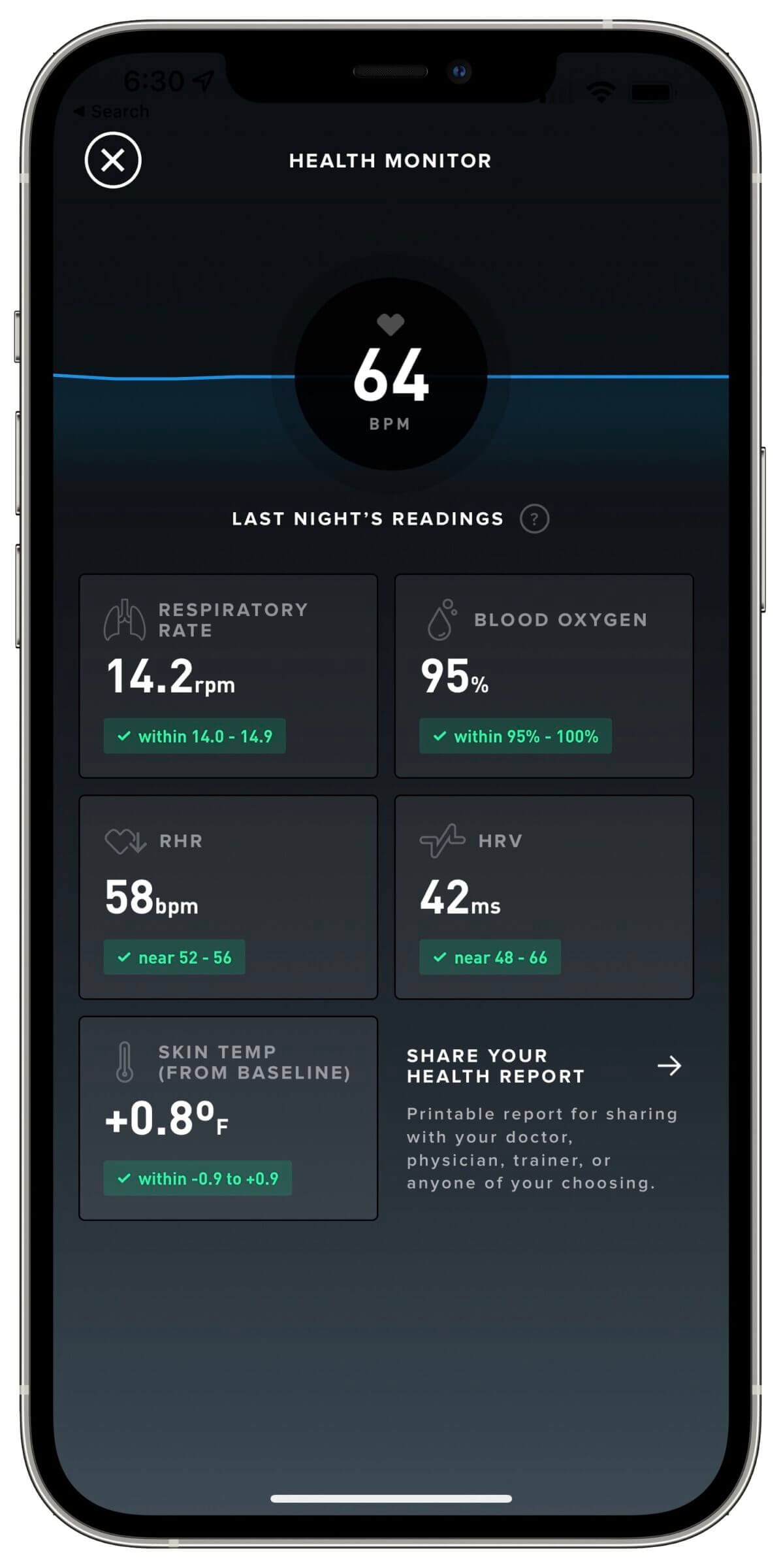 WHOOP App - Health Monitor