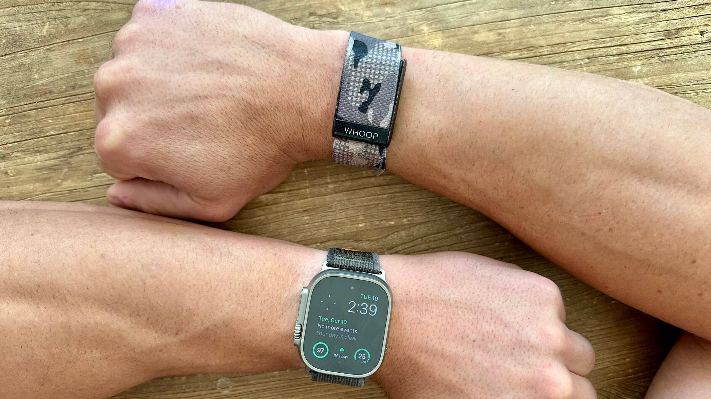 WHOOP vs. Apple Watch