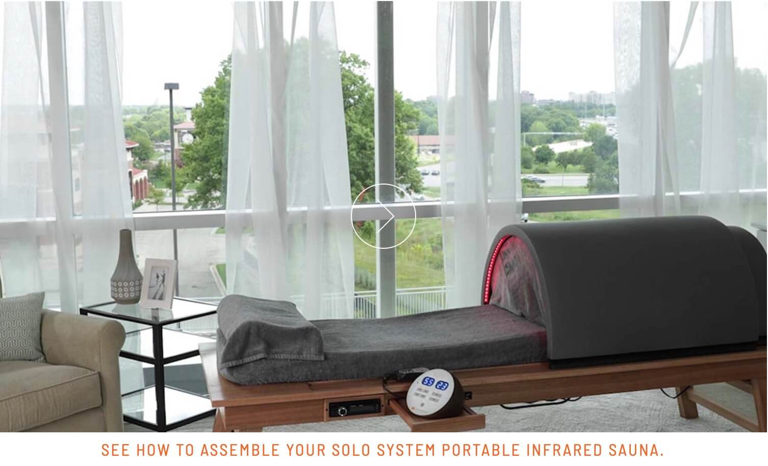 How to set up the Sunlighten Solo System.