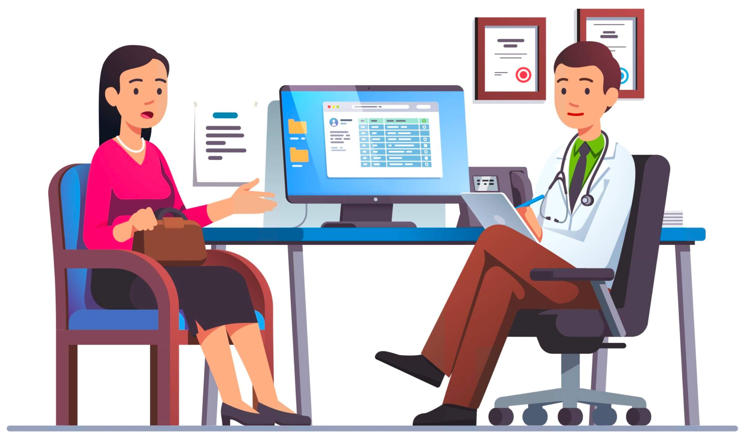 Few doctors take the time to have a comprehensive discussion about health with their patients.