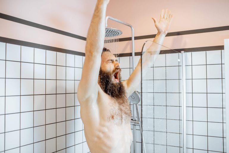 Cold showers are a great way to get into cold water therapy.