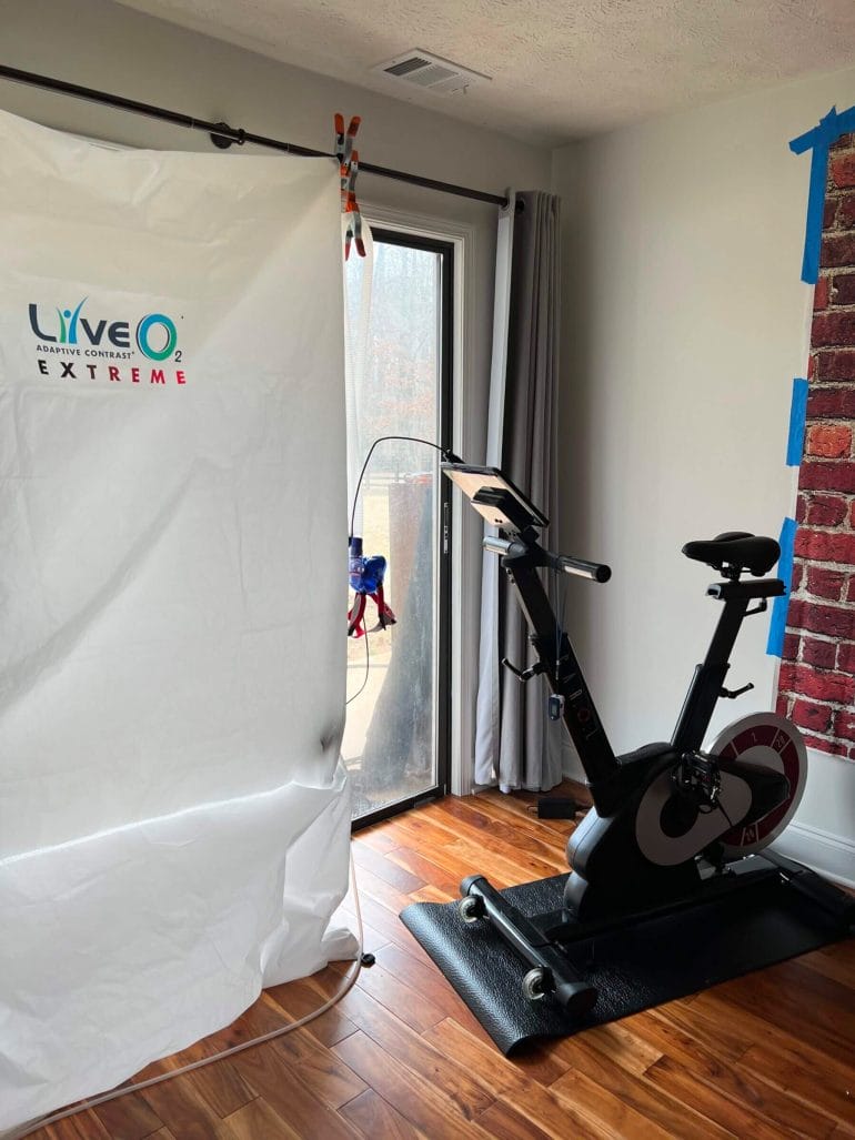 I use LiveO2 in combination with CAROL (an AI-powered REHIT bike).