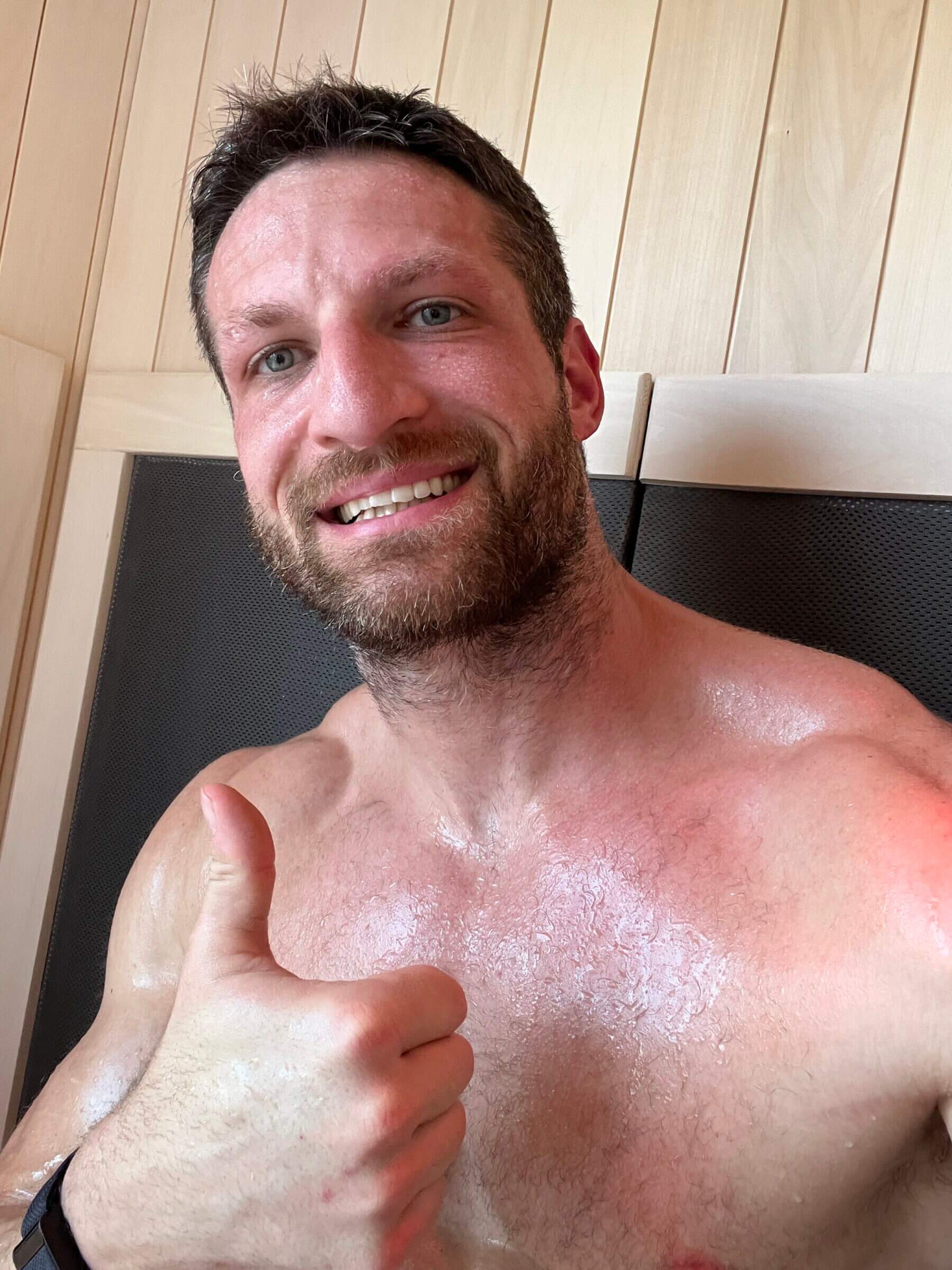 Hyperthermia has been shown to trigger the release of growth hormones which can positively impact athletic performance.