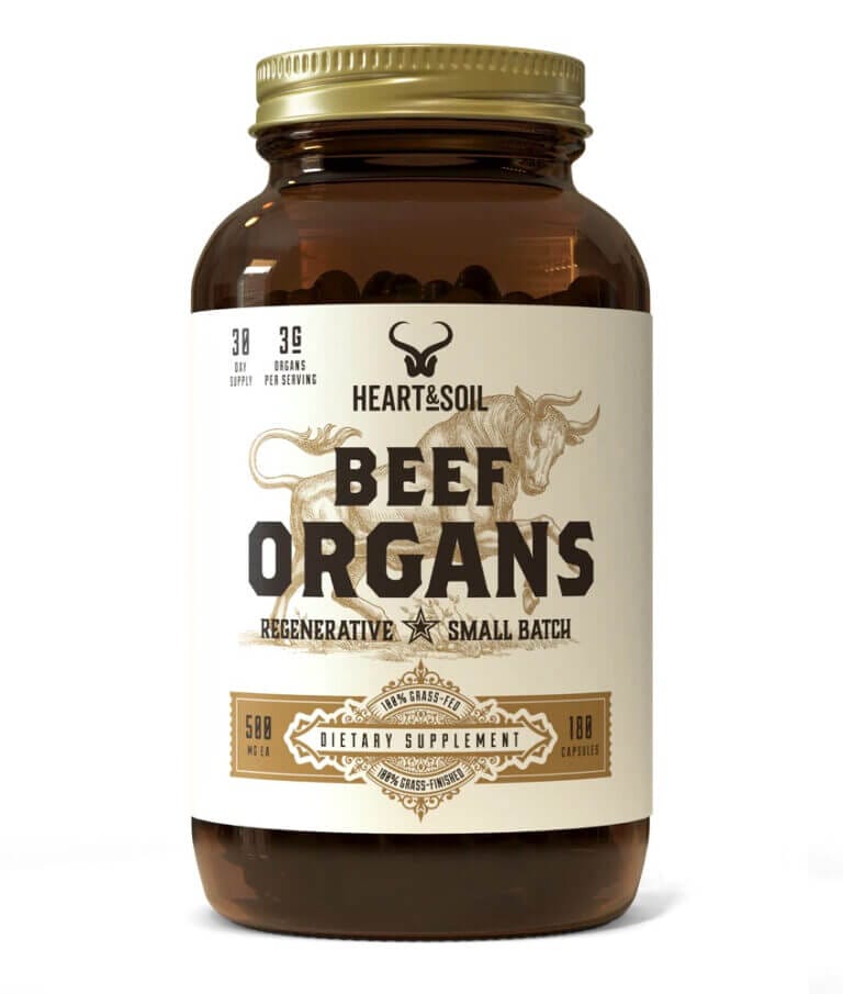 The Five Best GrassFed Beef Organ Supplements