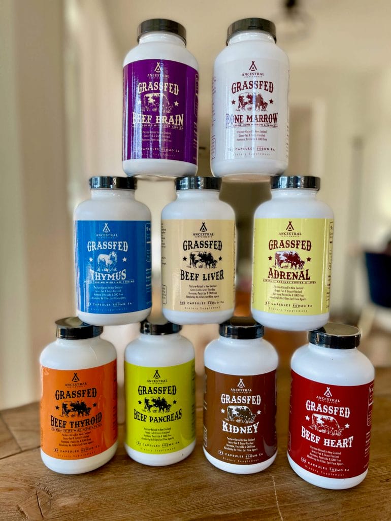 I've tried most of Ancestral Supplements' products.