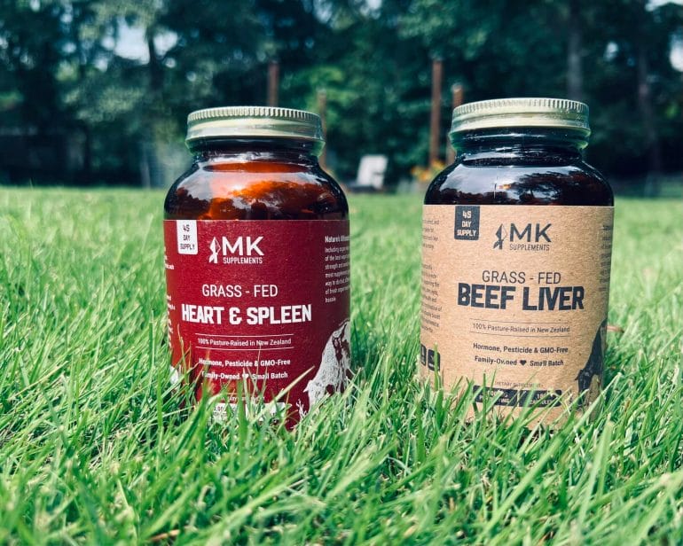 MK Supplements Heart & Spleen and Liver on pasture - 4