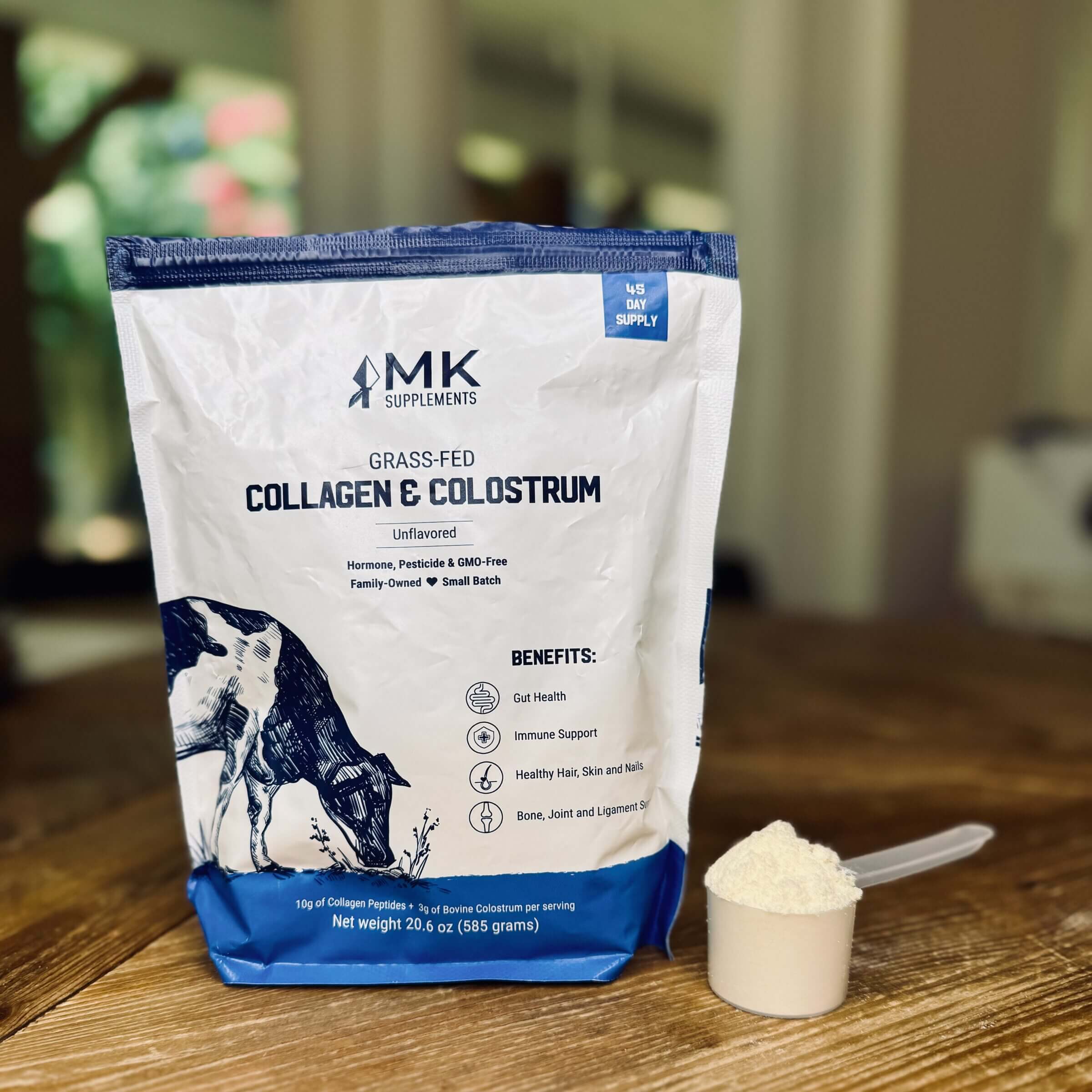 MK Supplements Collagen & Colostrum