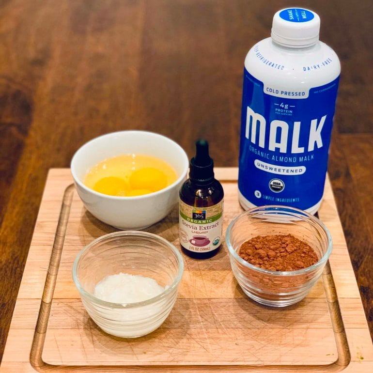 It took me a while to understand that substituting dairy milk for nut milk wasn't a smart move.
