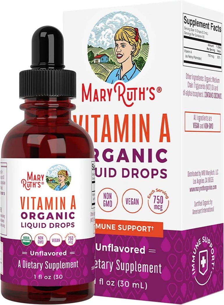 MaryRuth’s USDA Organic Vitamin A Liquid Drops