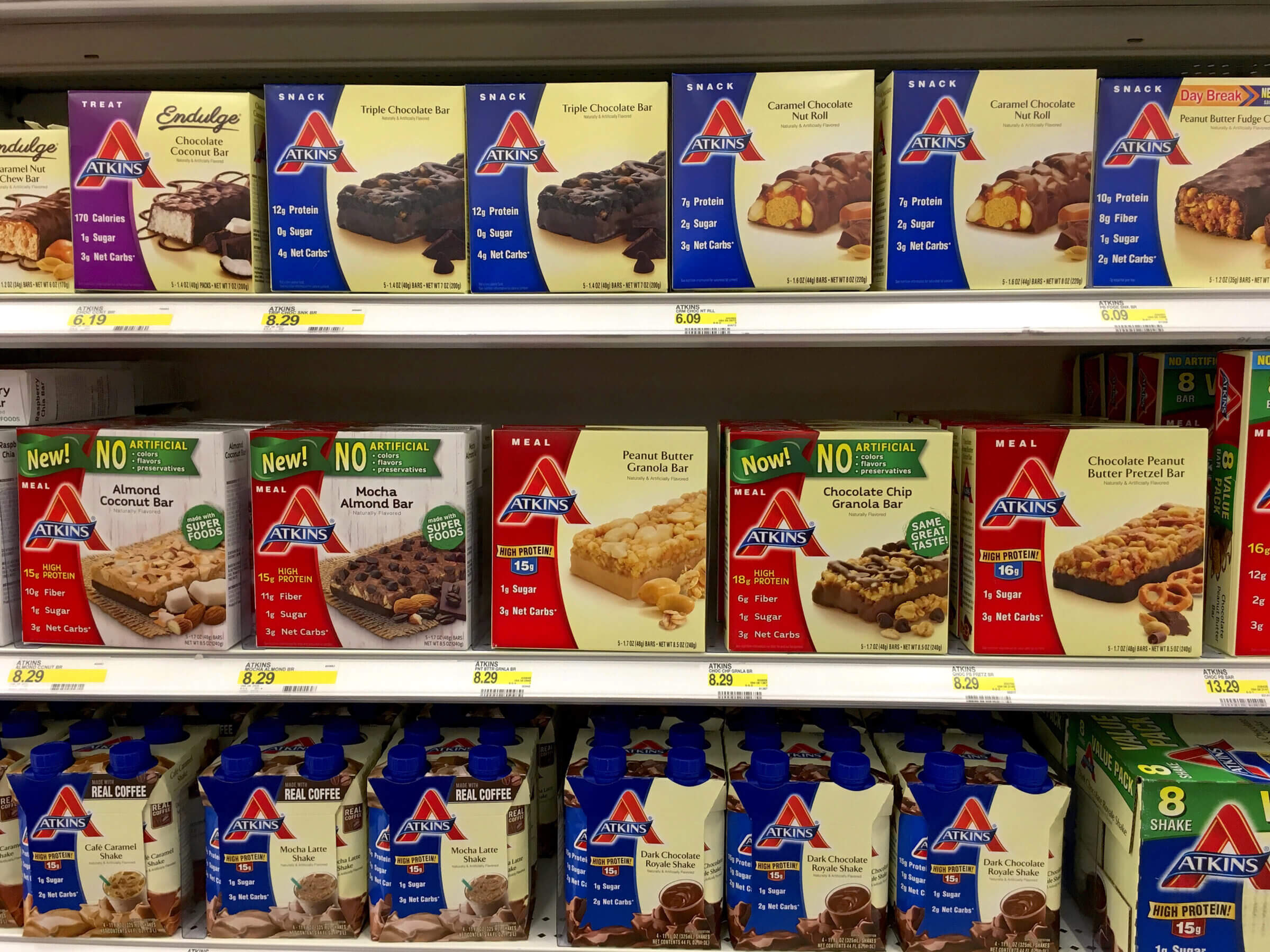 One of the many examples of how brands market processed junk food to those seeking to lose weight