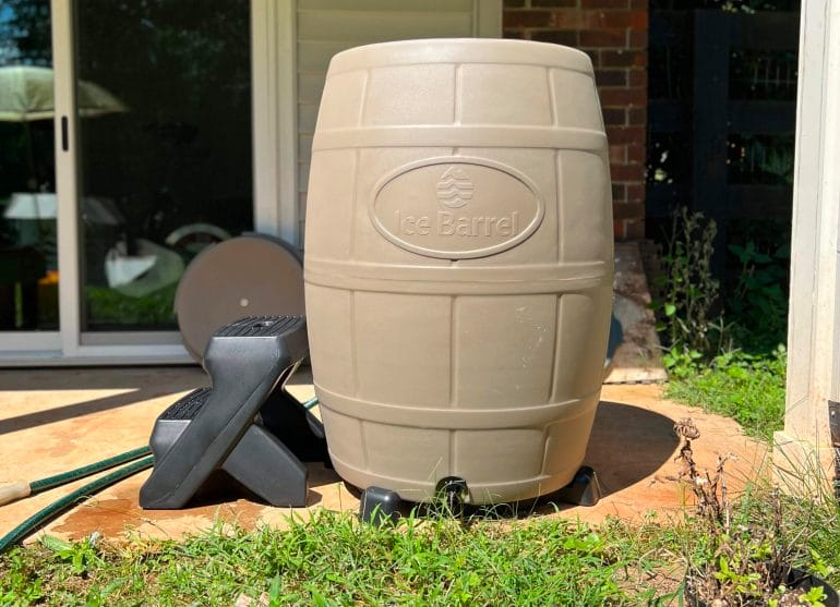 Some people may disagree, but I think the Ice Barrel is a great fit for any backyard.