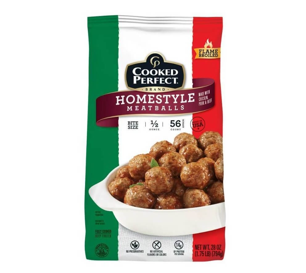 Frozen meatballs like these are full of unhealthy fillers