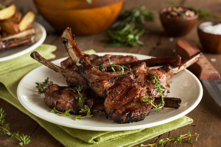 Lamb chops are delicious and rich in bioavailable nutrients.