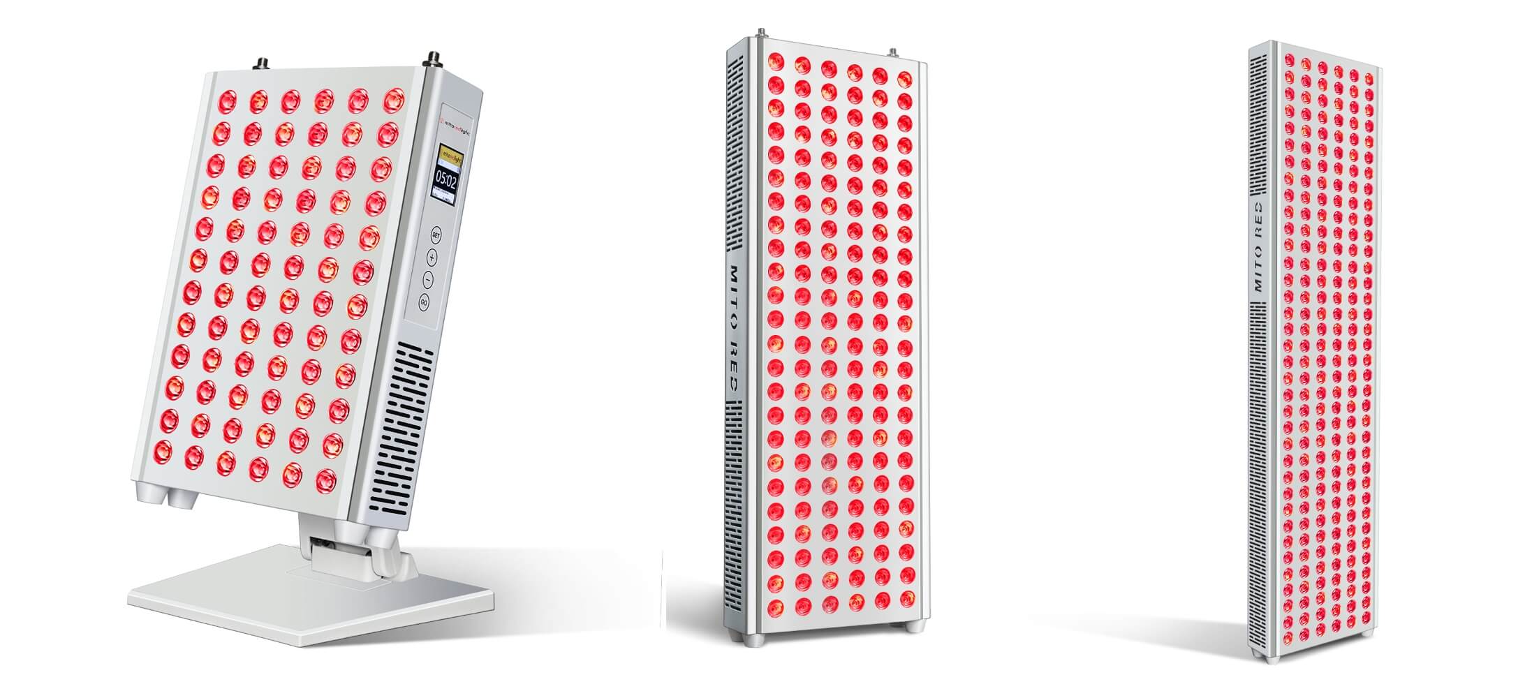 Much like the MitoPRO series, the MitoADAPT series offers three different panel sizes.