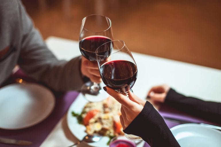 Consuming alcohol before or during a meal increases your appetite.