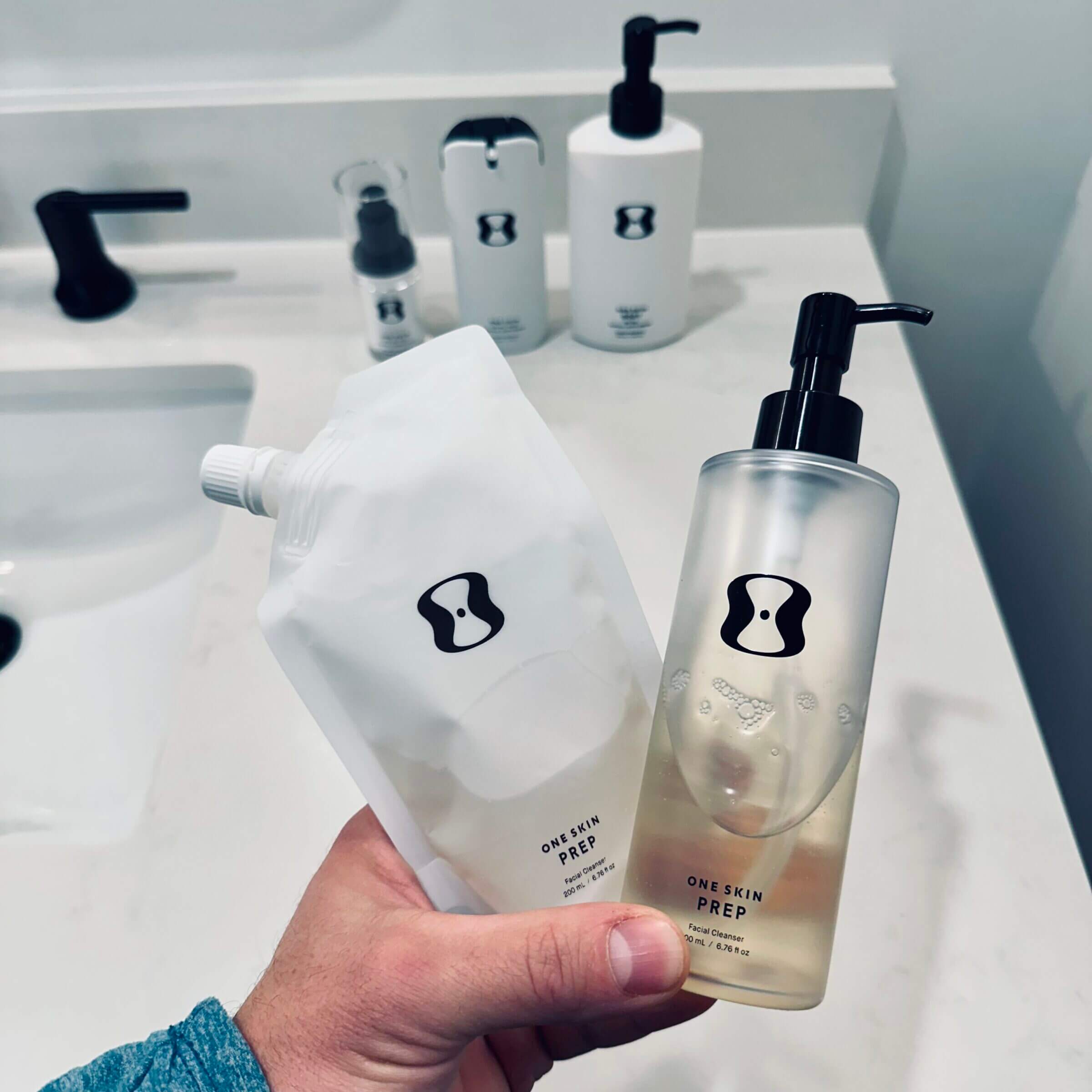 I love that many of OneSkin's products can be refilled.