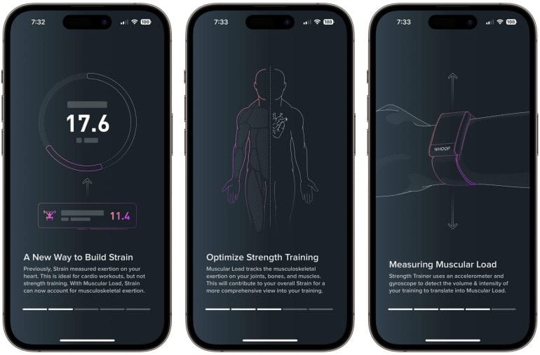 WHOOP can now measure muscular load and incorporate it into your strain score