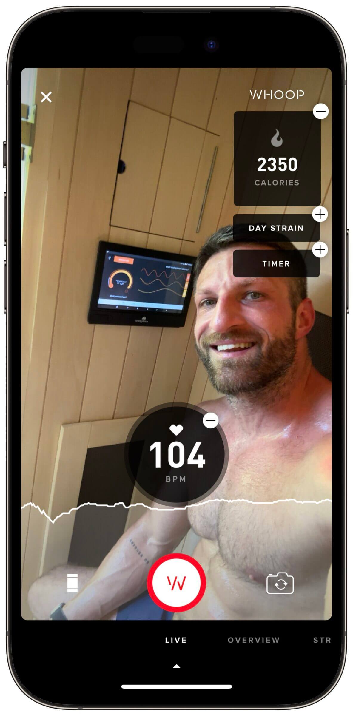 Inafrared sauna bathing increases my heart rate and sweat production (as reported by my WHOOP Strap), which is great for supporting the body's detox pathways.