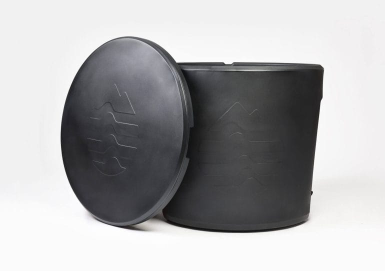 The Ice Barrel 300 offers a small footprint, insulation and chiller connections.
