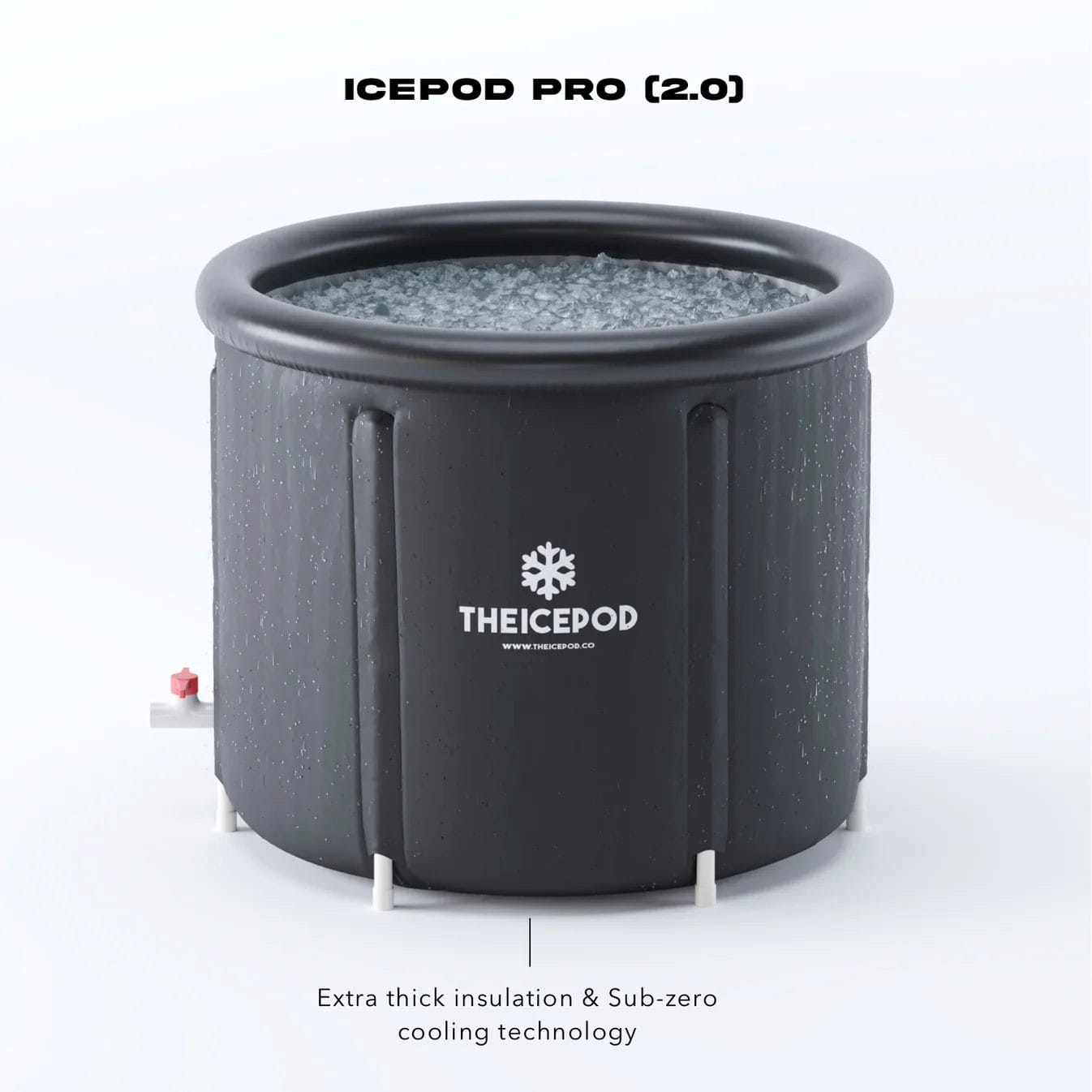 The Ice Pod Pro is the most budget-friendly cold plunge tub I've found to date.