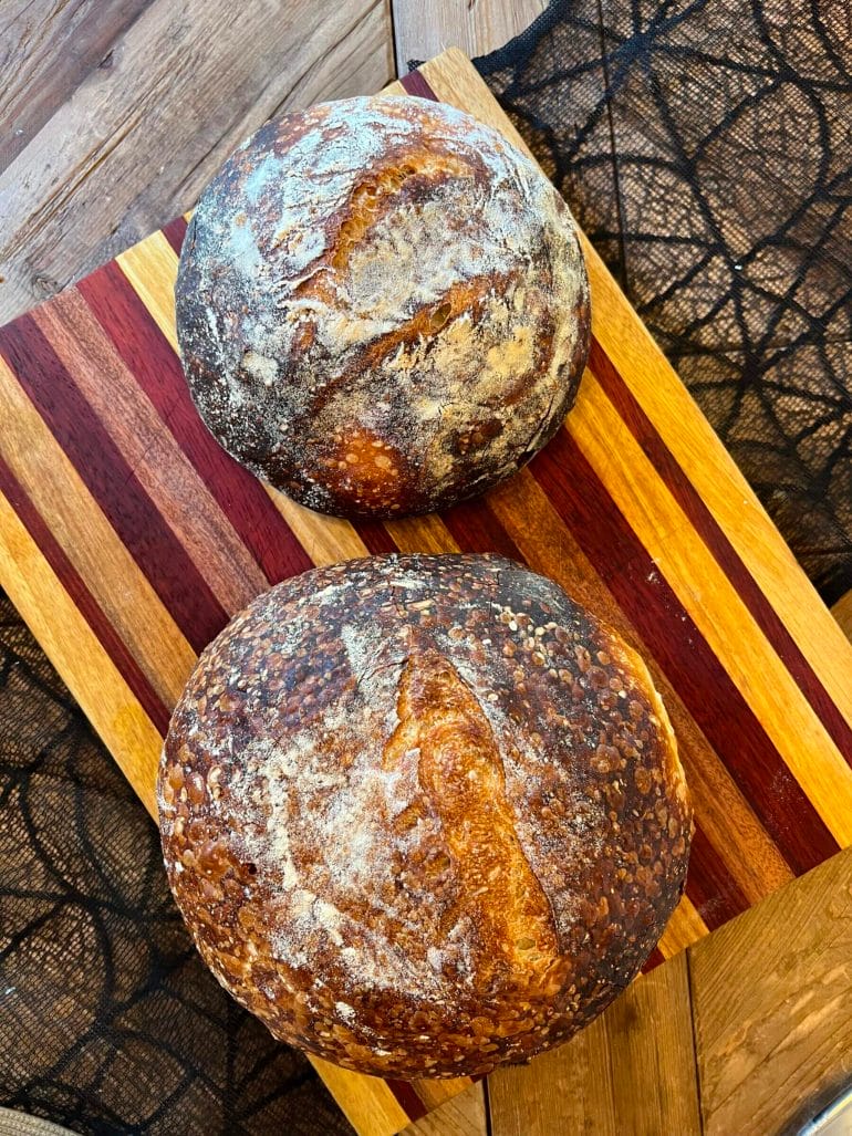 My wife occasionally bakes double-fermented sourdough bread and we appear to handle it well in moderation.