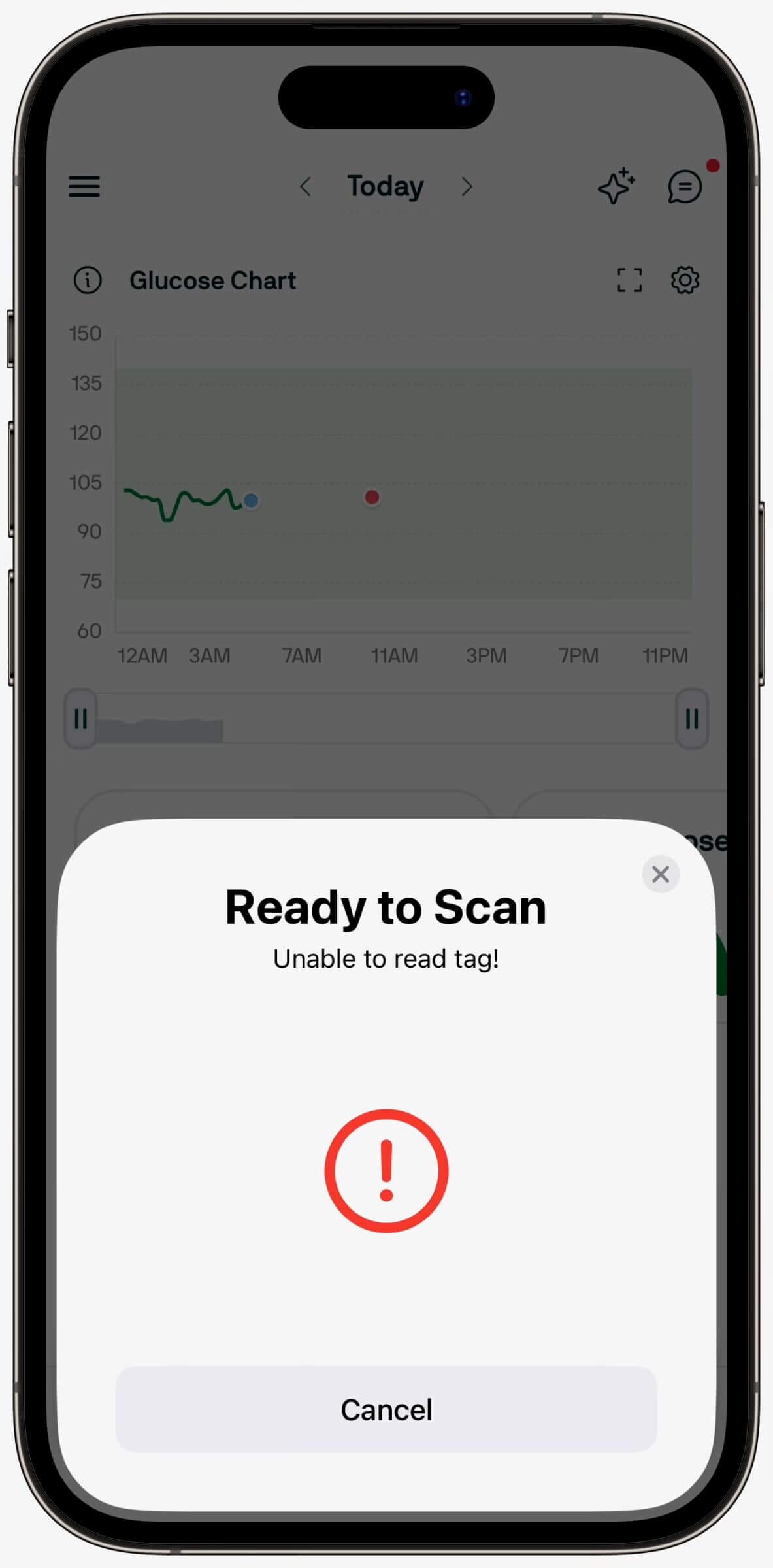 Scan failures are annoying but can be avoided if you learn how to position the phone correctly.