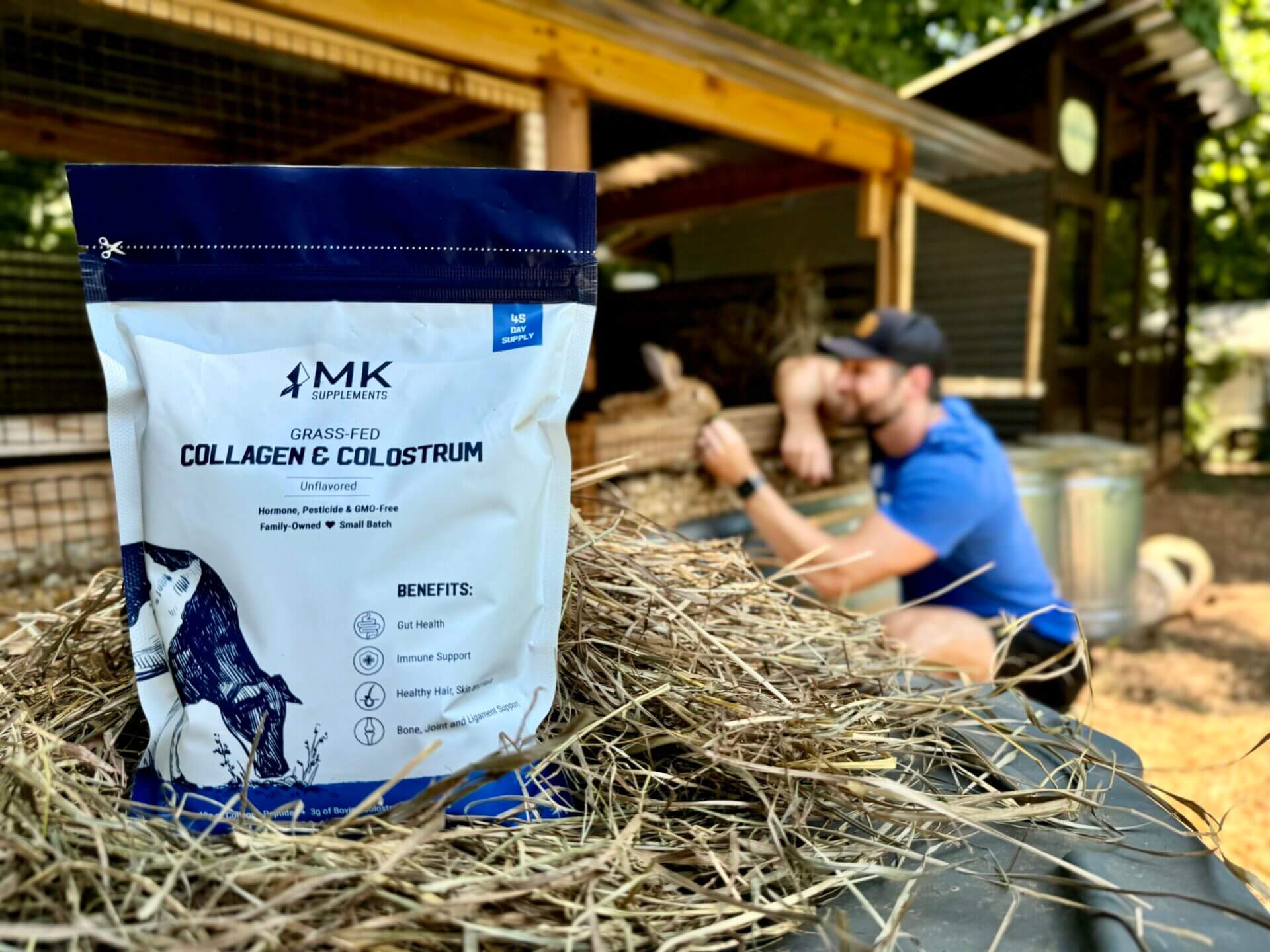Our Collage & Colostrum supplement is made from the cleanest possible ingredients.