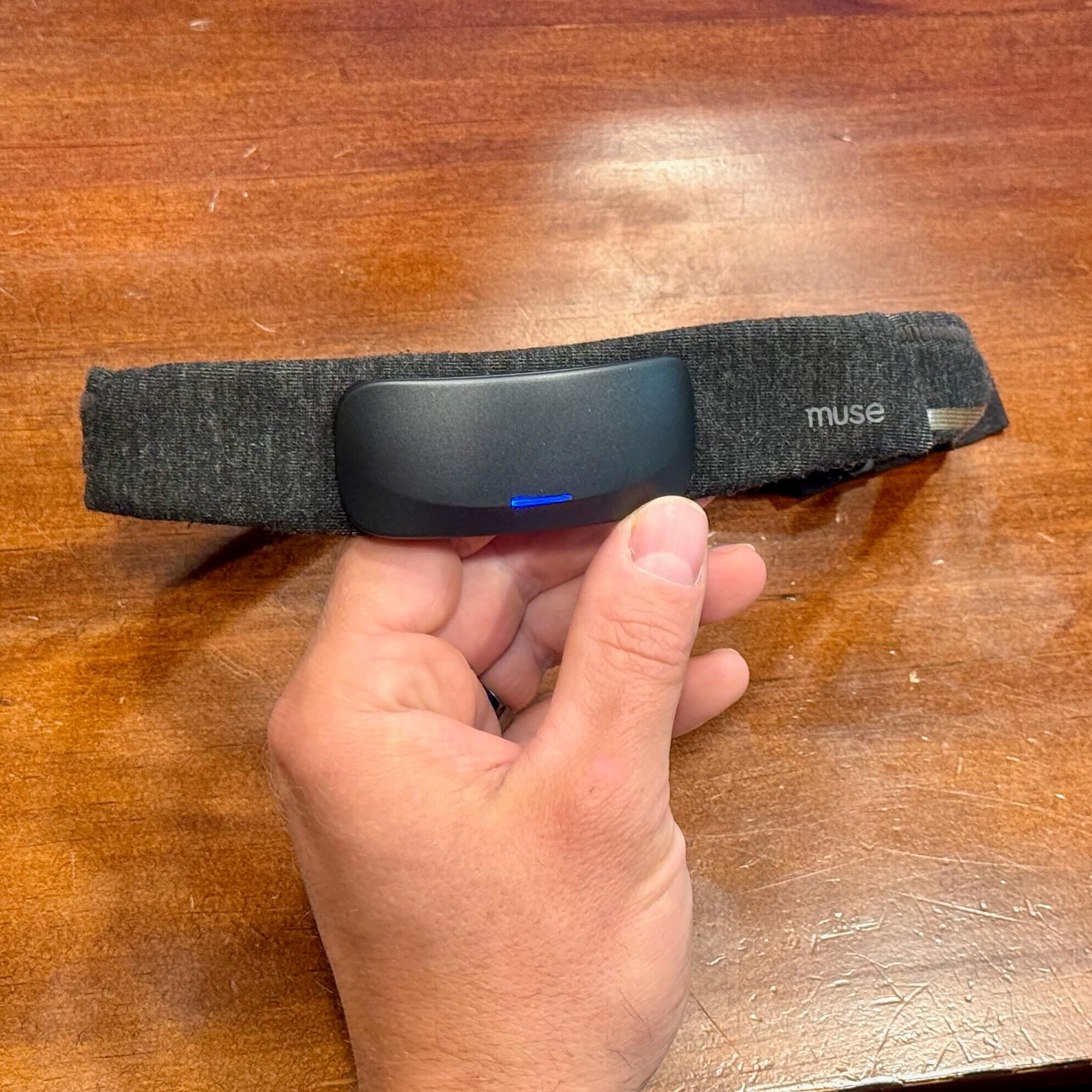 The front of the Athena headband.