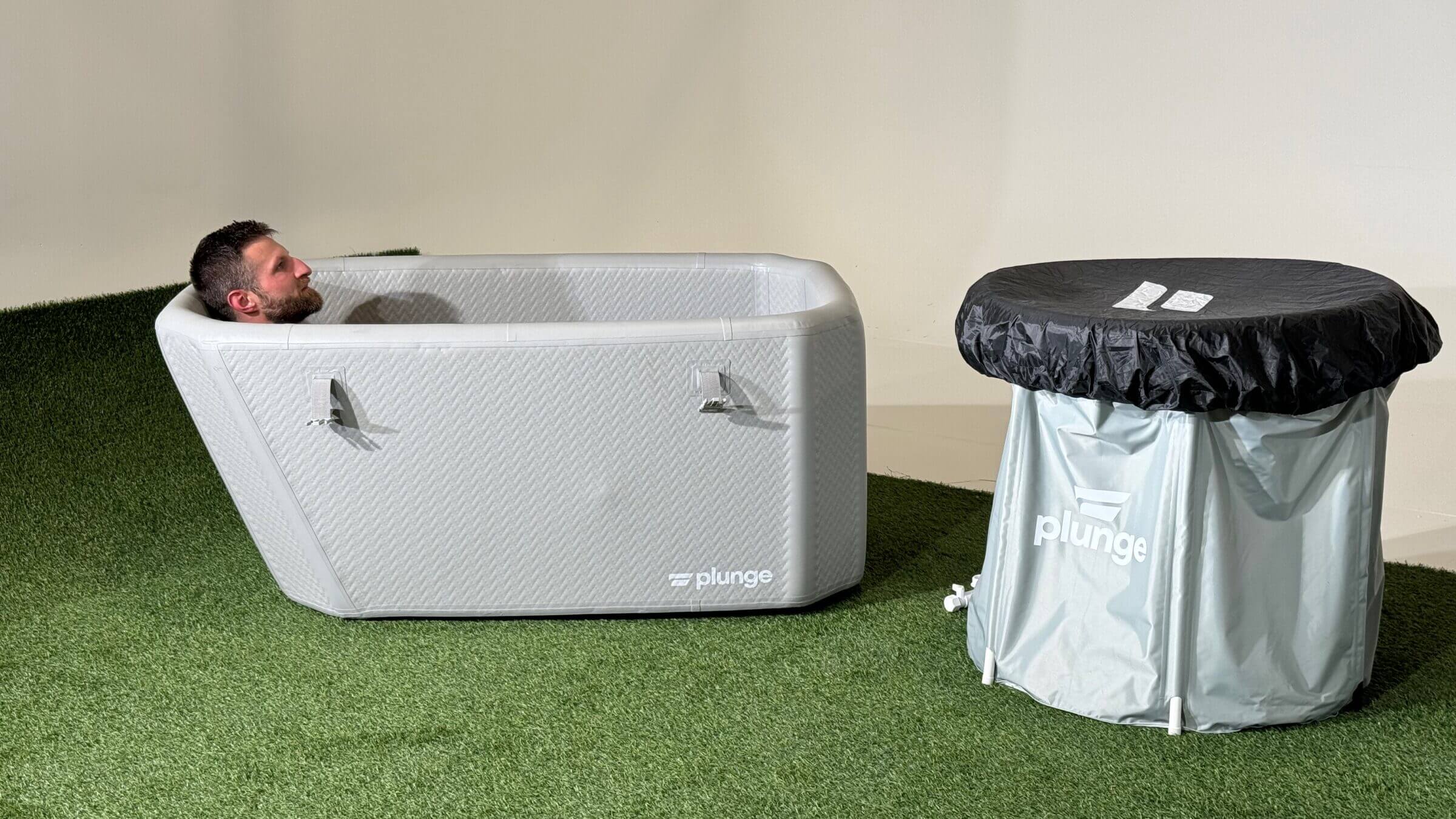 I love the tub (which I first tested at Plunge HQ, in the picture above), but I'm less excited about the performance of the Evolve Standard Chiller after having had a chance to use it for an extended period.