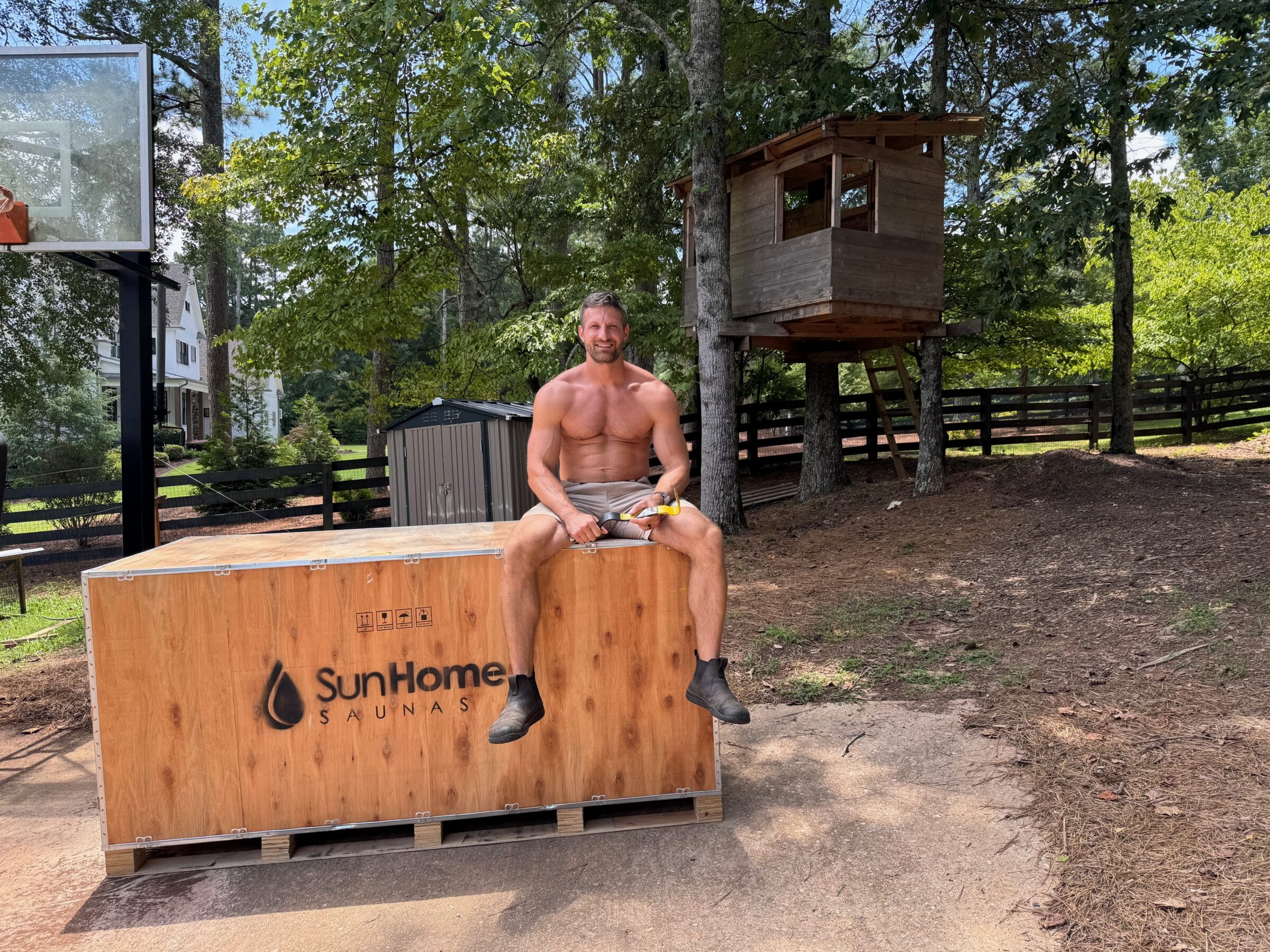 The Sun Home Saunas Cold Plunge Pro is the best ice bath I've owned so far.