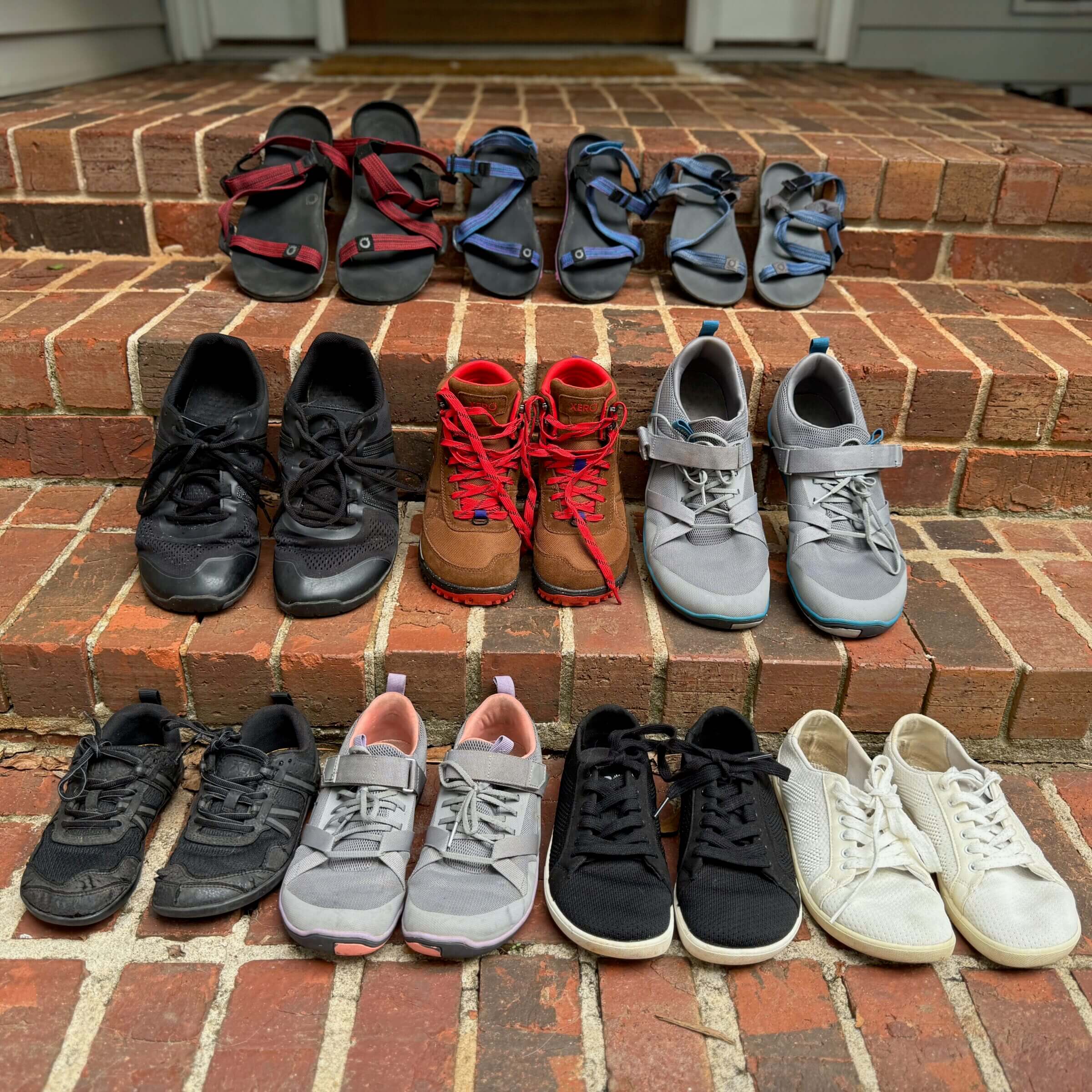  Our collection of Xero barefoot shoes includes sneakers, sandals, weightlifting shoes and hiking boots