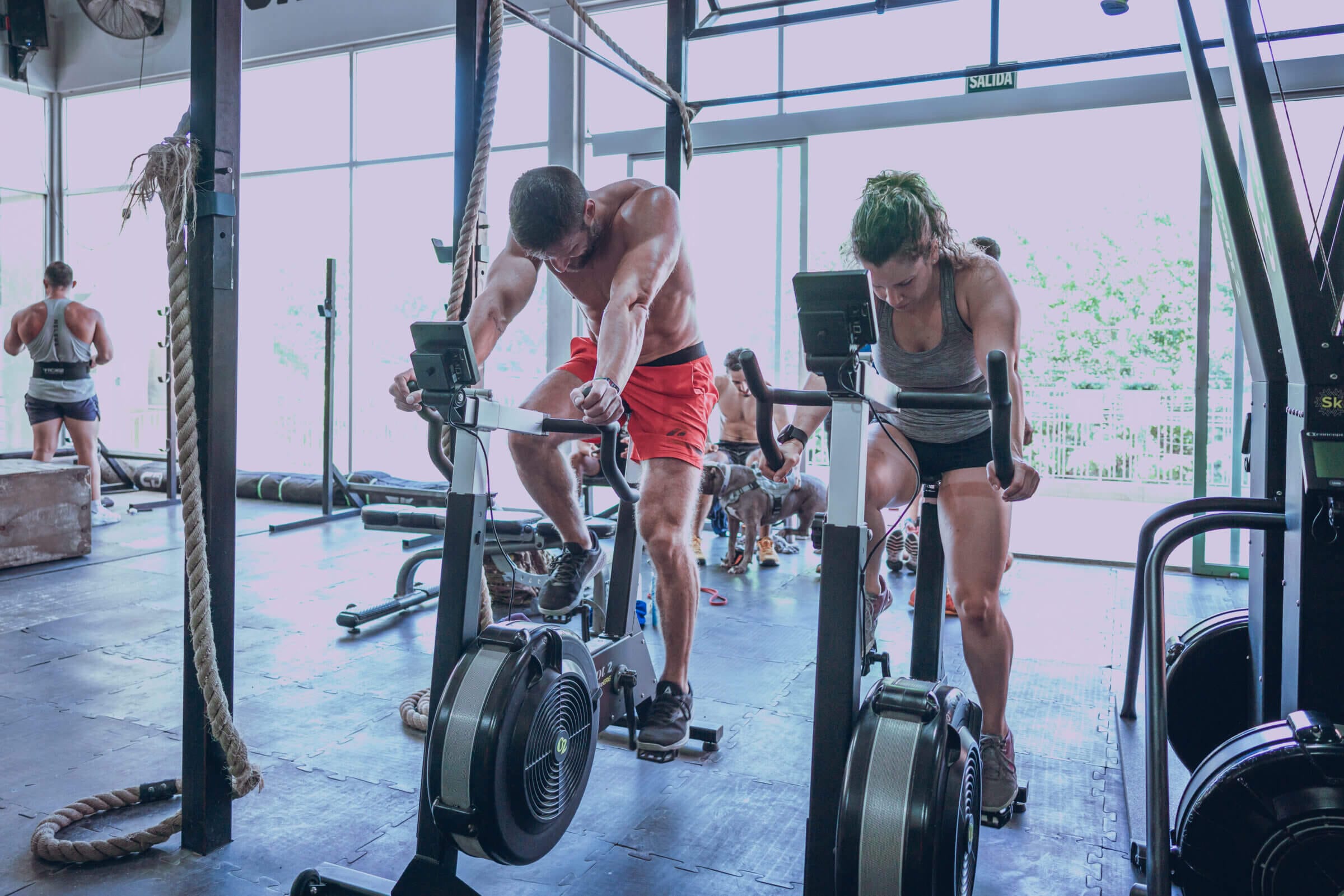 My wife Kathy and I pursue different strategies for fueling our CrossFit workouts.