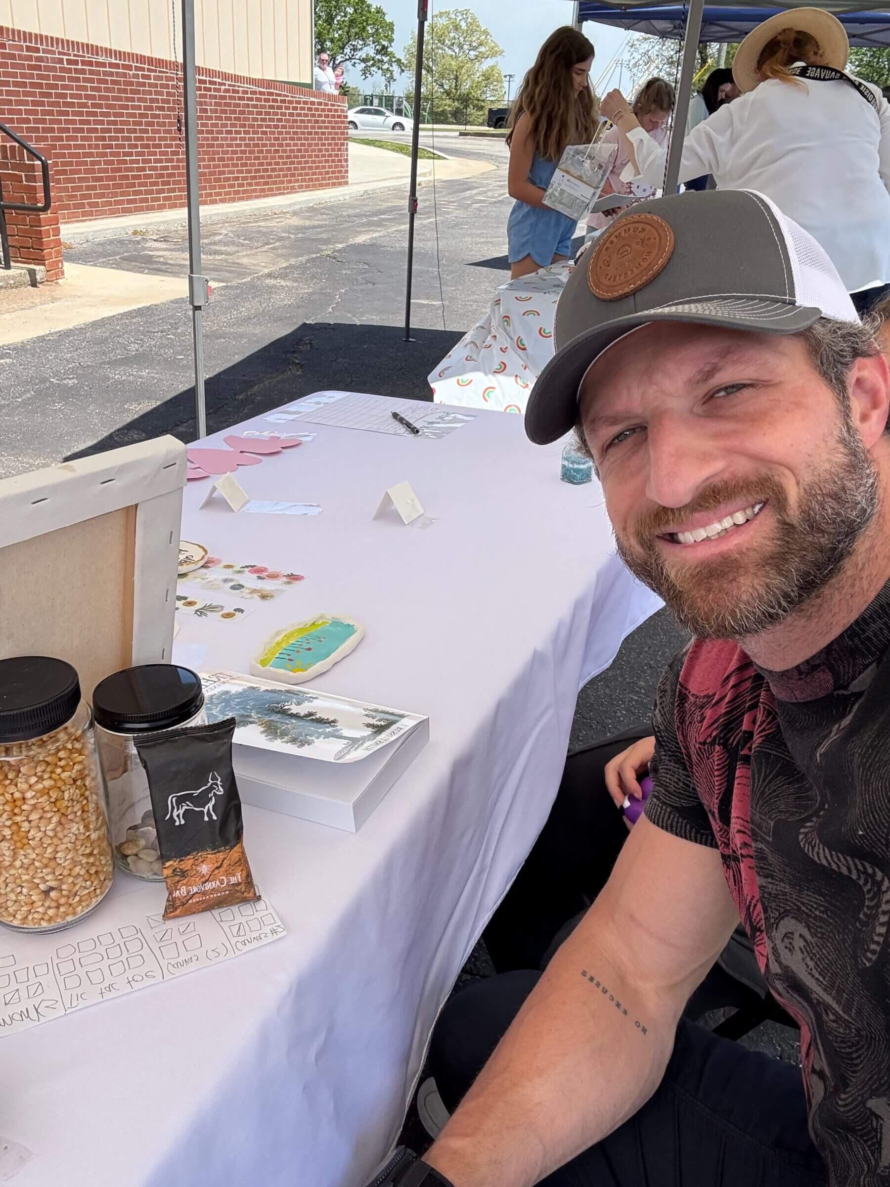 I brought a Carnivore Bar along to my daughter's homeschool fair.