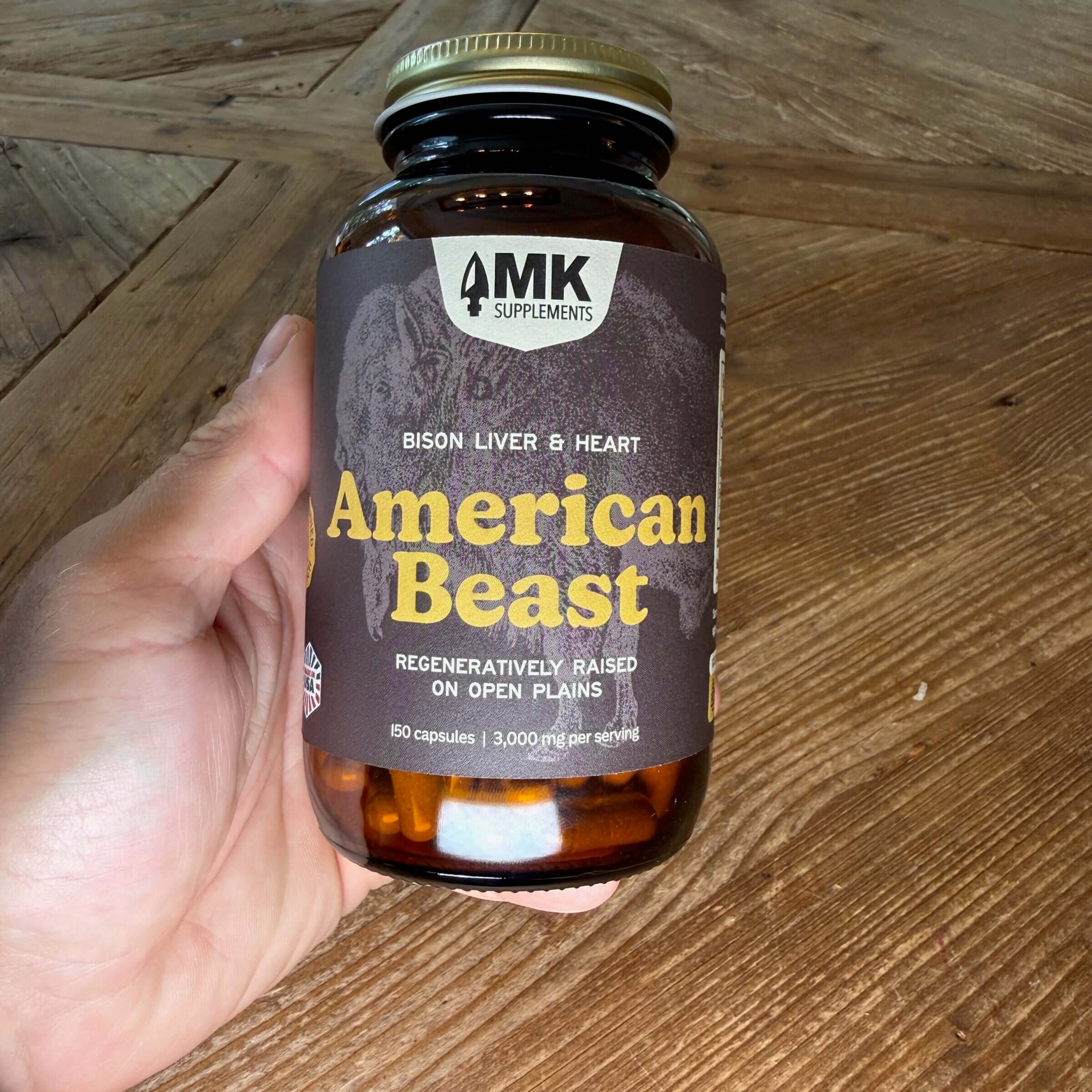 American Beast front label.