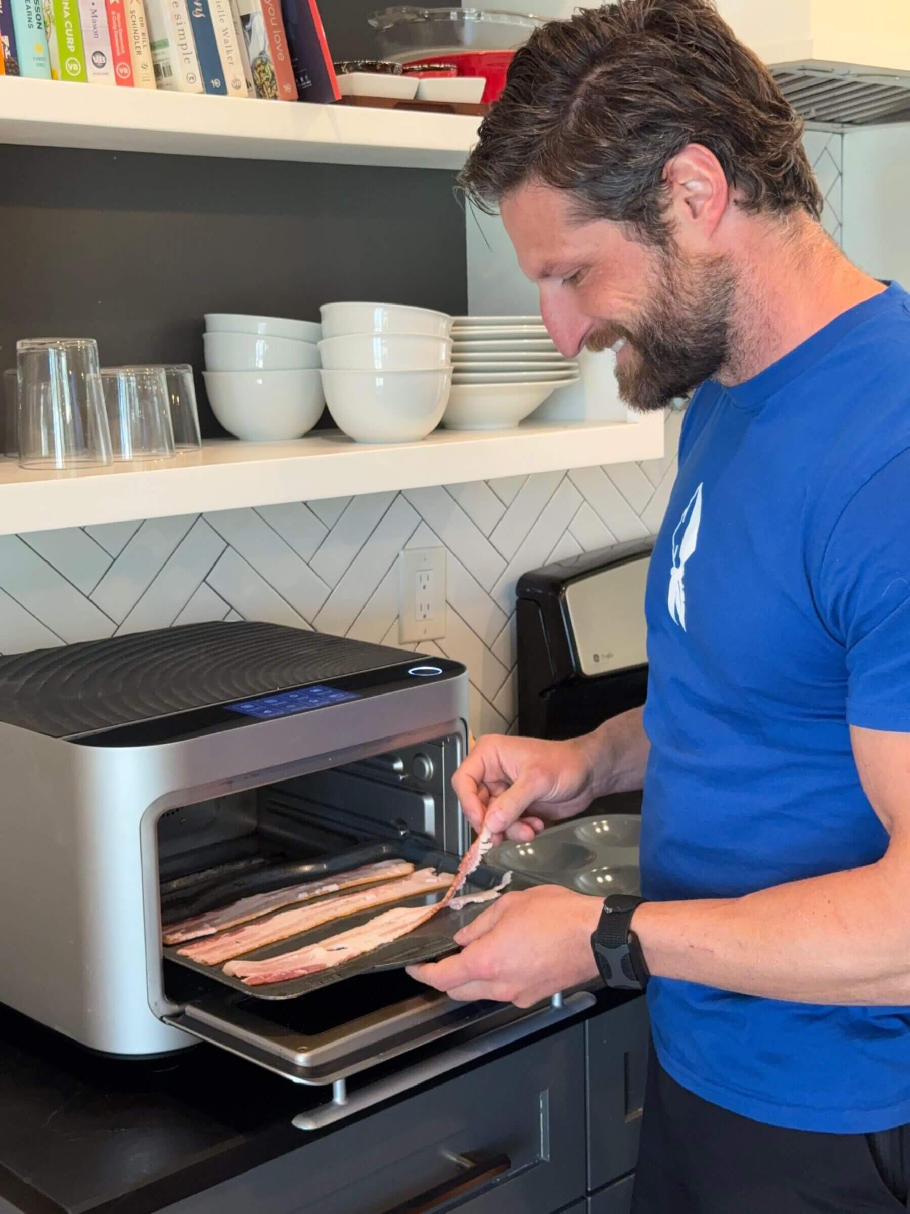 Michael using the Brava Glass