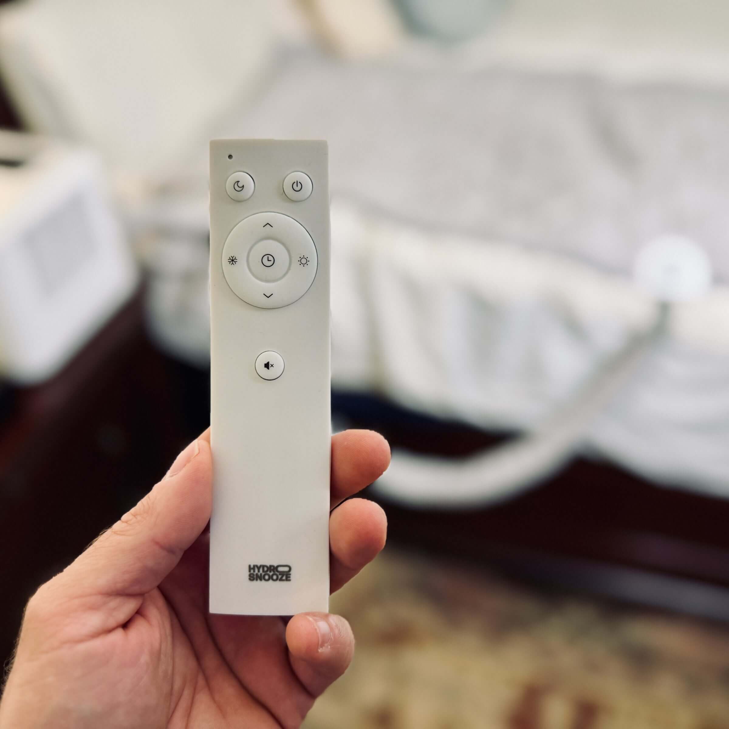 HydroSnooze remote control