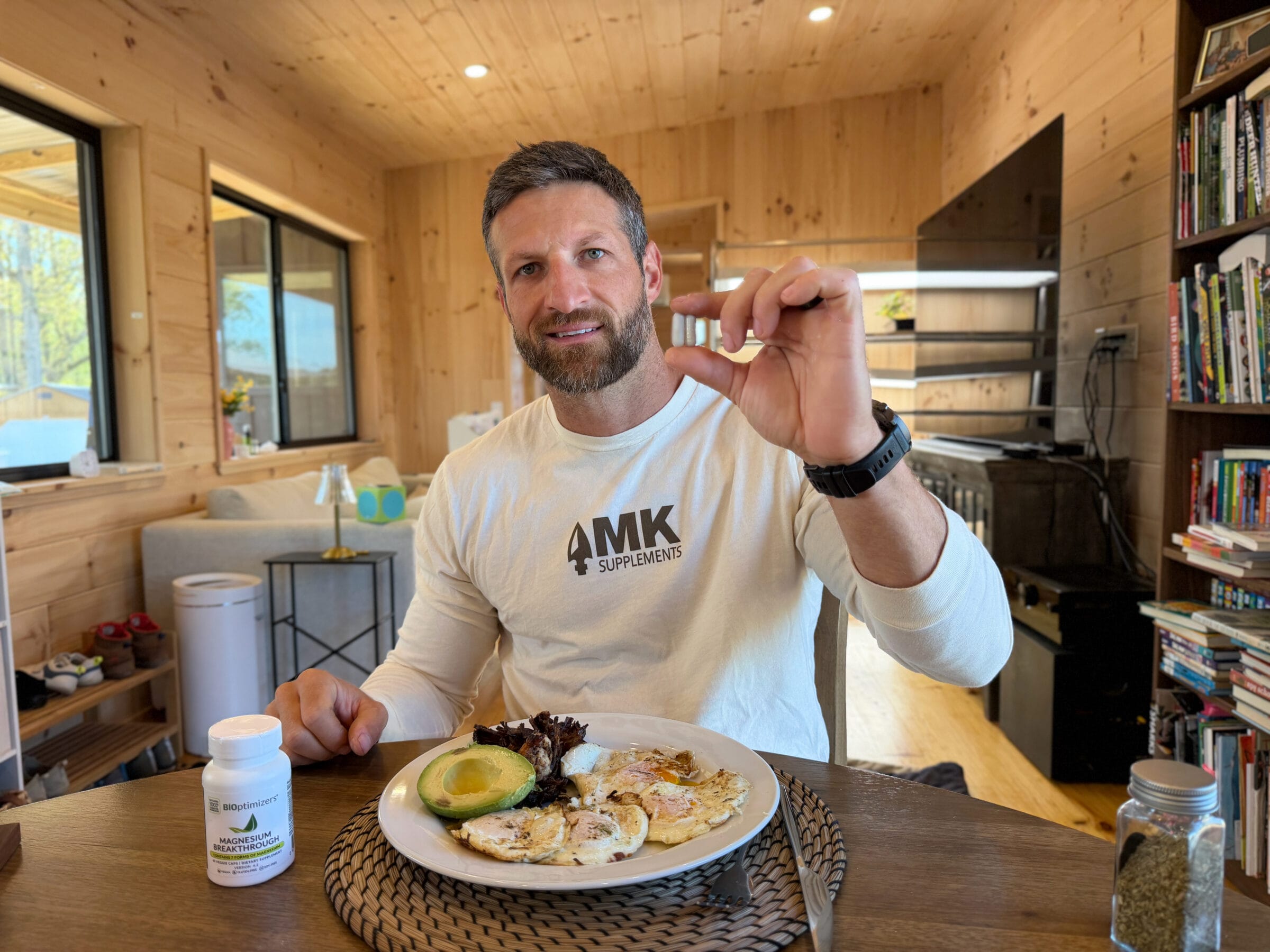 Taking Magnesium Breakthrough with breakfast.